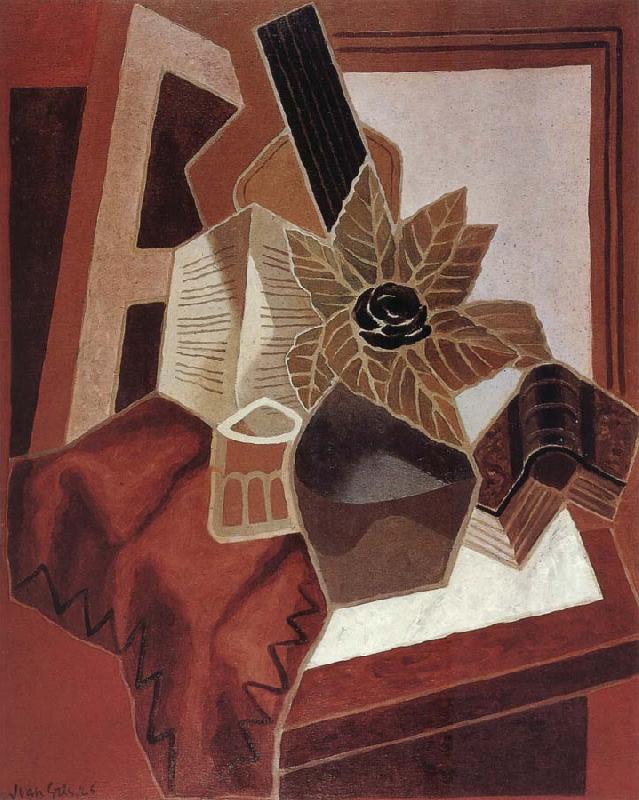 Juan Gris The composition having rose oil painting picture